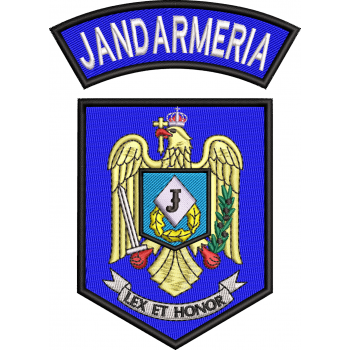 Emblema JANDARMERIA ROMANA - set